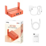 Cudy AC1200 router wireless Fast Ethernet Dual-band (2.4 GHz / 5 GHz) Arancione
