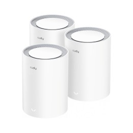 Cudy AX3000 Wi-Fi 6 Soluzione Mesh 2.5G Dual-band (2.4 GHz / 5 GHz) Wi-Fi 6 (802.11ax) Bianco Internal