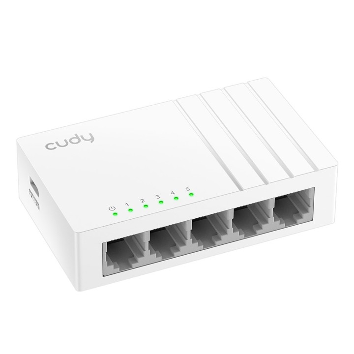 Cudy FS105D switch di rete Non gestito Fast Ethernet (10/100) bianco