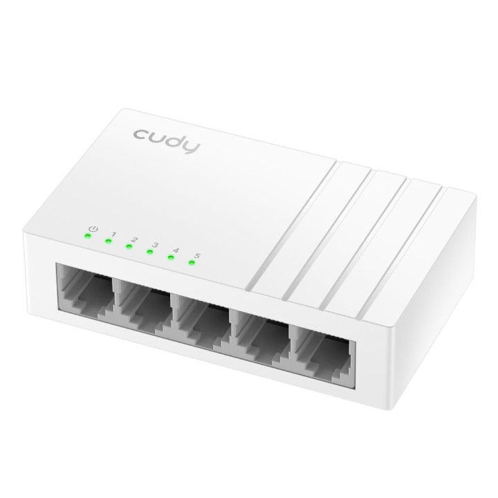 Cudy FS105D switch di rete Non gestito Fast Ethernet (10/100) bianco