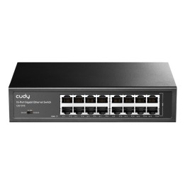 Cudy GS1016 switch di rete Non gestito Gigabit Ethernet (10/100/1000) nero