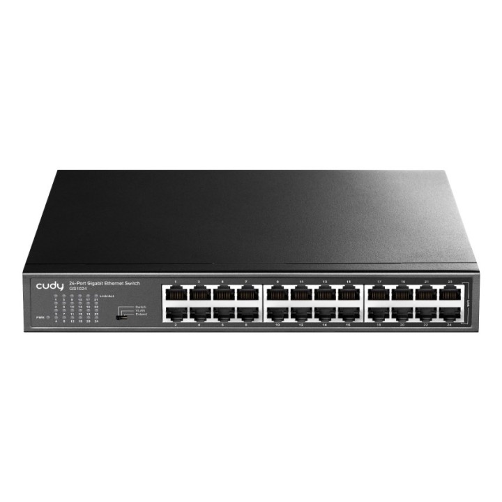 Cudy GS1024 switch di rete Non gestito Gigabit Ethernet (10/100/1000) nero