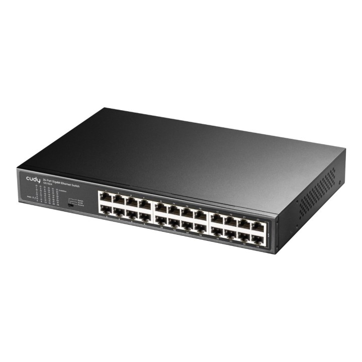 Cudy GS1024 switch di rete Non gestito Gigabit Ethernet (10/100/1000) nero