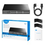 Cudy GS1024 switch di rete Non gestito Gigabit Ethernet (10/100/1000) nero