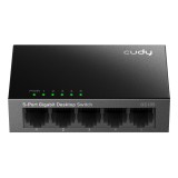 Cudy GS105 switch di rete Non gestito Gigabit Ethernet (10/100/1000) nero
