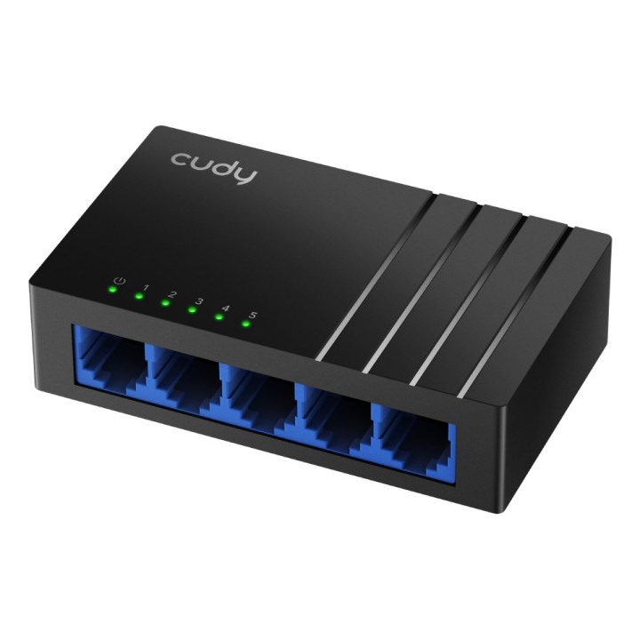Cudy GS105D switch di rete Non gestito Gigabit Ethernet (10/100/1000) nero