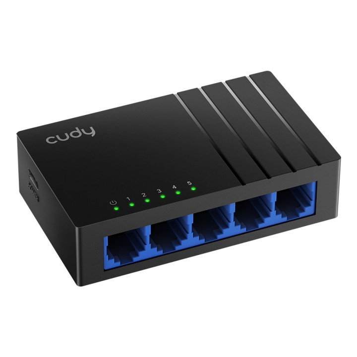 Cudy GS105D switch di rete Non gestito Gigabit Ethernet (10/100/1000) nero