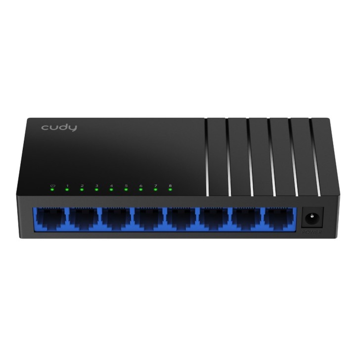 Cudy GS108D switch di rete Non gestito Gigabit Ethernet (10/100/1000) nero