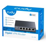 Cudy Gigabit Multi-WAN VPN Router router cablato Fast Ethernet Gigabit Ethernet Grigio