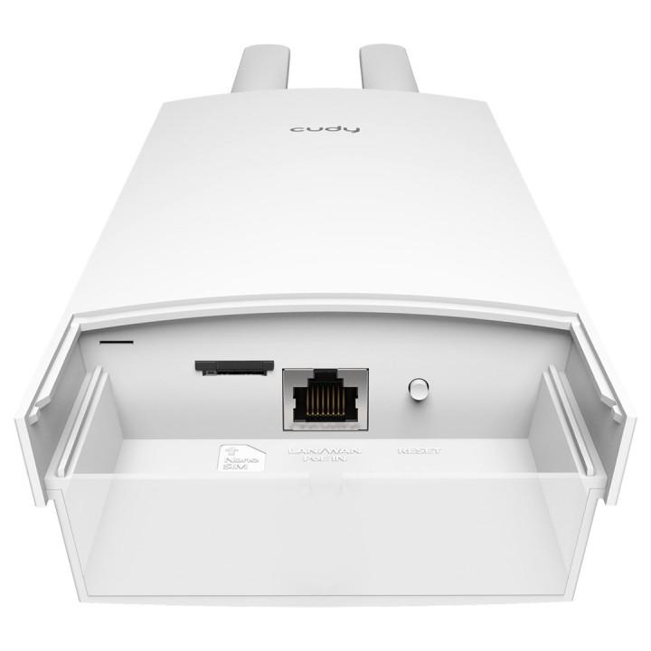 Cudy Indoor/Outdoor 4G Cat 6 AC1200 Router Wi-Fi LT700 Outdoor 1.0 router wireless Gigabit Ethernet Dual-band (2.4 GHz / 5 GHz) 