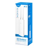 Cudy LT400 router wireless Fast Ethernet Single-band (2.4 GHz) 4G Bianco