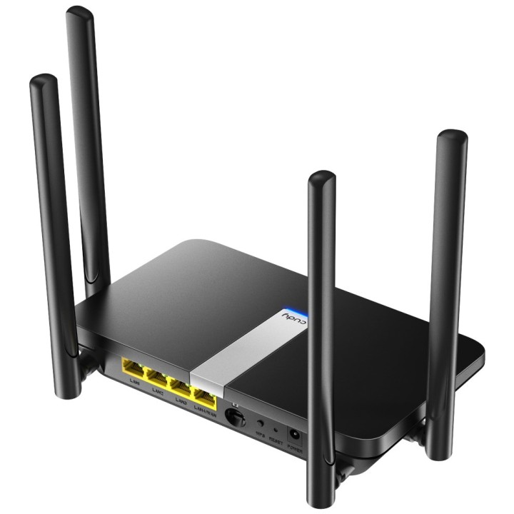 Cudy LT500 router wireless Fast Ethernet Dual band (2.4 GHz / 5 GHz) 4G nero