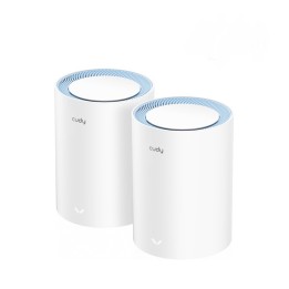 Cudy M1200 2-PACK sistema mesh wi-fi Dual-band (2.4 GHz / 5 GHz) Wi-Fi 5 (802.11ac) Bianco 1 Internal