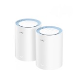 Cudy M1200 2-PACK sistema mesh wi-fi Dual-band (2.4 GHz / 5 GHz) Wi-Fi 5 (802.11ac) Bianco 1 Internal