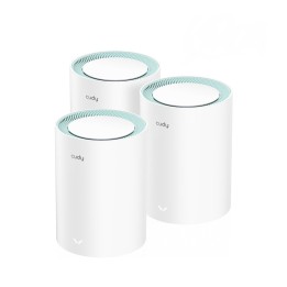Cudy M1300 3-PACK sistema mesh wi-fi Dual-band (2.4 GHz / 5 GHz) Wi-Fi 5 (802.11ac) Bianco 2 Internal