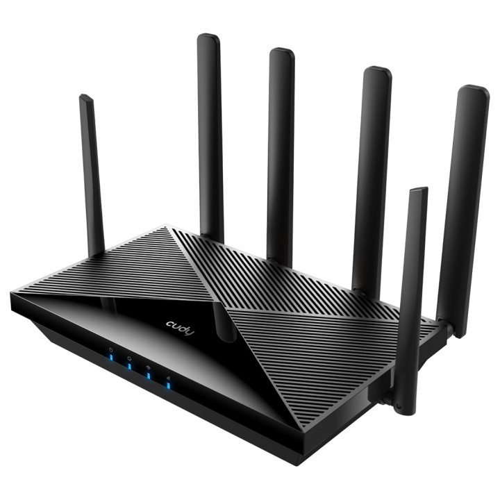 Cudy P5 router wireless Gigabit Ethernet Dual-band (2.4 GHz / 5 GHz) 5G Nero