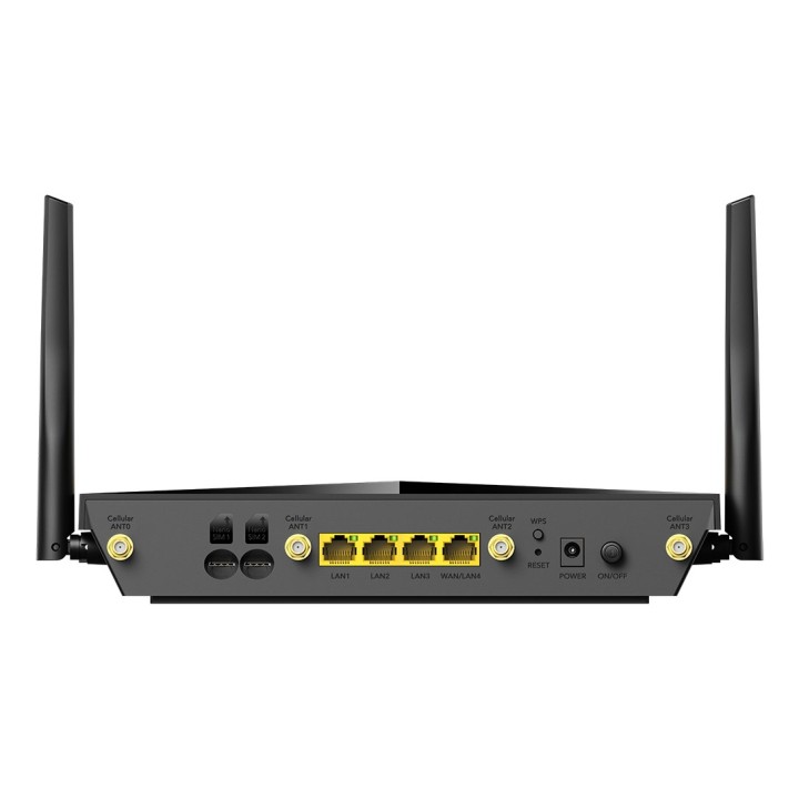 Cudy P5 router wireless Gigabit Ethernet Dual-band (2.4 GHz / 5 GHz) 5G Nero