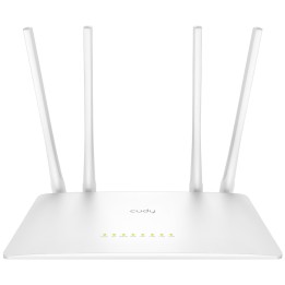 Cudy WR1200 router wireless Fast Ethernet Dual-band (2.4 GHz / 5 GHz) Bianco