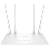 Cudy WR1200 router wireless Fast Ethernet Dual-band (2.4 GHz / 5 GHz) Bianco