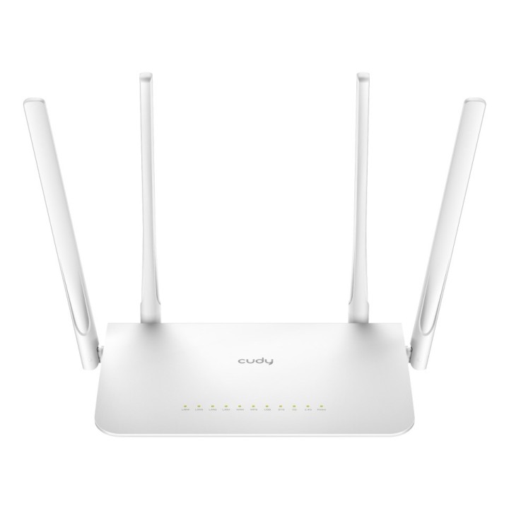 Cudy WR1300 router wireless Gigabit Ethernet Dual band (2.4 GHz / 5 GHz) bianco