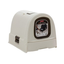CURVER - Lettiera per gatti - crema/marrone