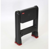 Curver R034721 Scaletta in polipropilene (PP) Grigio Rosso