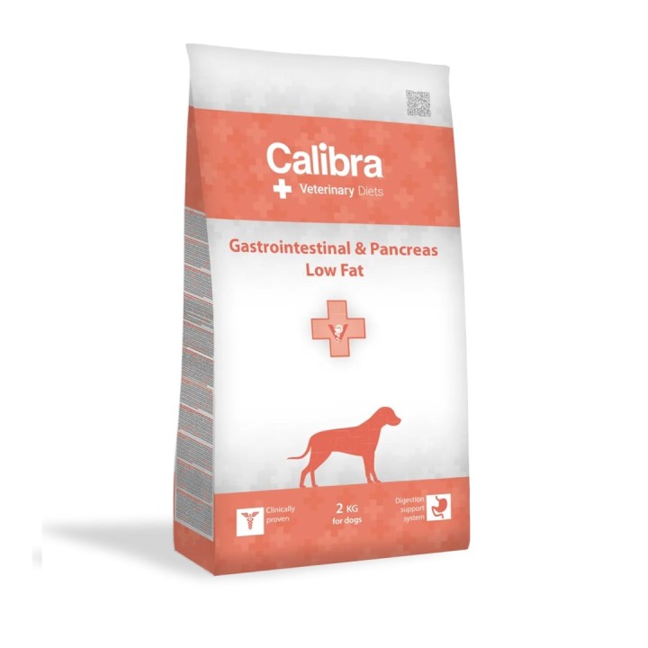 CALIBRA VD Dog Gastrointestinal&Pancreas Low Fat - cibo secco per cani - 2kg