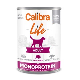 CALIBRA Adult cinghiale con mirtilli rossi - cibo umido per cani - 400g