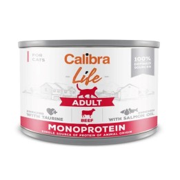 CALIBRA Cat Life Adult manzo - cibo umido per gatti - 200g