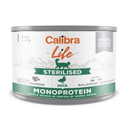 CALIBRA Cat Life Sterilised anatra - cibo umido per gatti - 200g