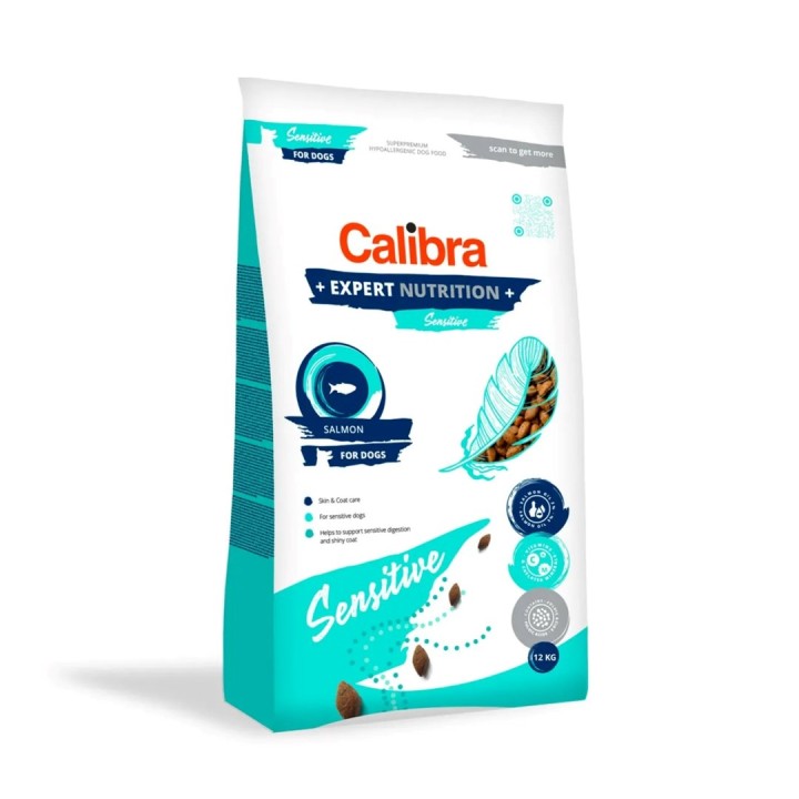 CALIBRA Dog Expert Nutrition Sensitive Salmone - cibo secco per cani - 12kg