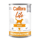 CALIBRA Dog Life Adult tacchino con mele - cibo umido per cani - 400g
