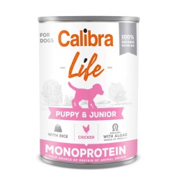 CALIBRA Dog Life Puppy&Junior pollo e riso - cibo umido per cani - 400g