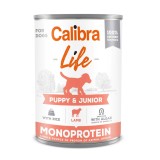CALIBRA Dog Life Puppy&Junior agnello e riso - cibo umido per cani - 400g