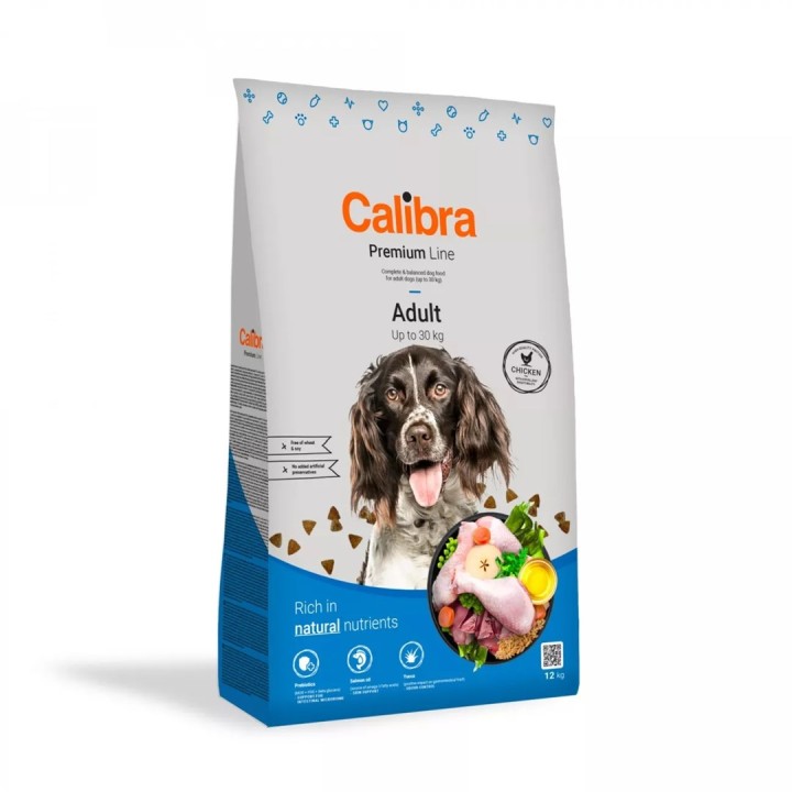 CALIBRA Premium Line Adult Pollo - cibo secco per cani - 12kg