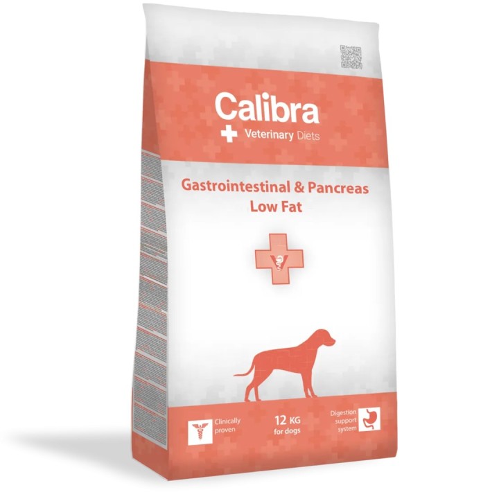 CALIBRA VD Dog Gastrointestinal&Pancreas Low Fat - cibo secco per cani - 12kg