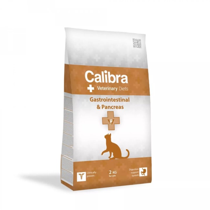 CALIBRA Veterinary Diets Cat Gastrointestinal & Pancreas - cibo secco per gatti - 2kg