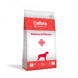 CALIBRA Veterinary Diets Dog Diabetes&Obesity - cibo secco per cani - 12kg