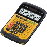 CASIO CALCULATOR OFFICE WATERPROOF WM-320MT-S 12-digit display. Tastiera rimovibile 108.5x168.5 livello impermeabile e resistent
