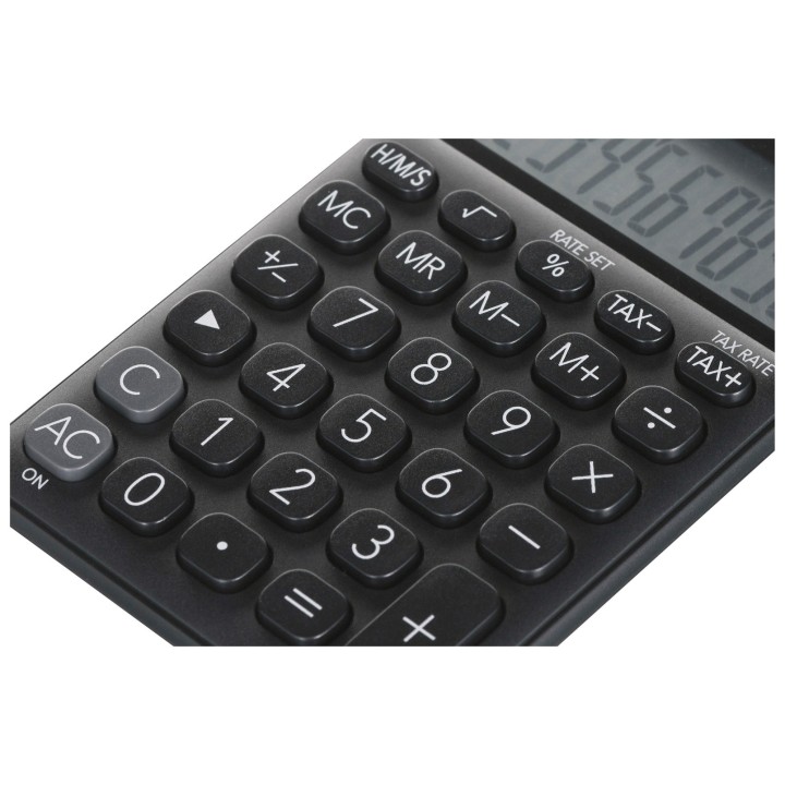 CASIO Calcolatrice tascabile SL-310UC-BK nera 10 digit display