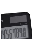 CASIO Calcolatrice tascabile SL-310UC-BK nera 10 digit display