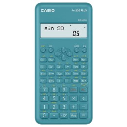 CASIO Calcolatrice SCIENTIFIC FX-220PLUS-2 blu 12 digit display