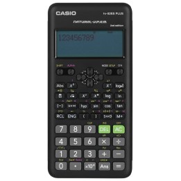 CASIO FX-82ESPLUS-2 Calcolatrice scientifica 252 funzioni 77X162MM nera scatola