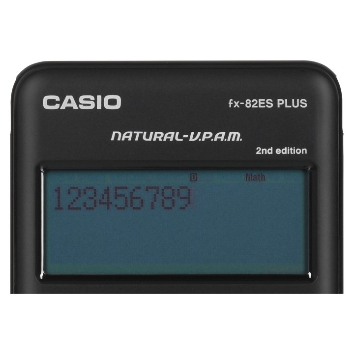 CASIO FX-82ESPLUS-2 Calcolatrice scientifica 252 funzioni 77X162MM nera scatola