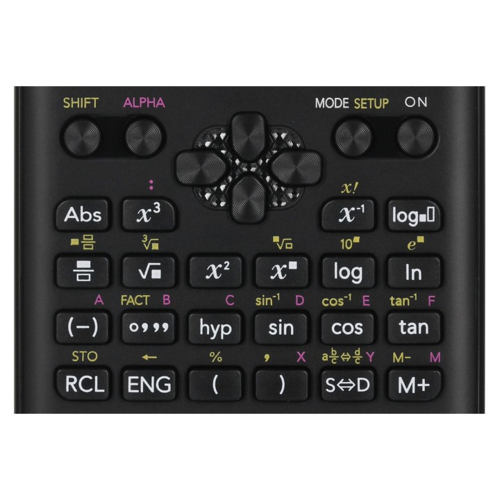 CASIO FX-82ESPLUS-2 Calcolatrice scientifica 252 funzioni 77X162MM nera scatola