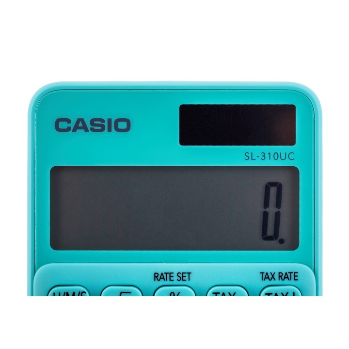 Casio Calcolatrice tascabile SL-310UC-GN verde