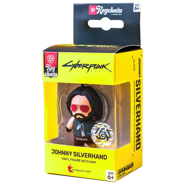 3D Portachiavi Good Loot Cyberpunk 2077 - Johnny Silverhand
