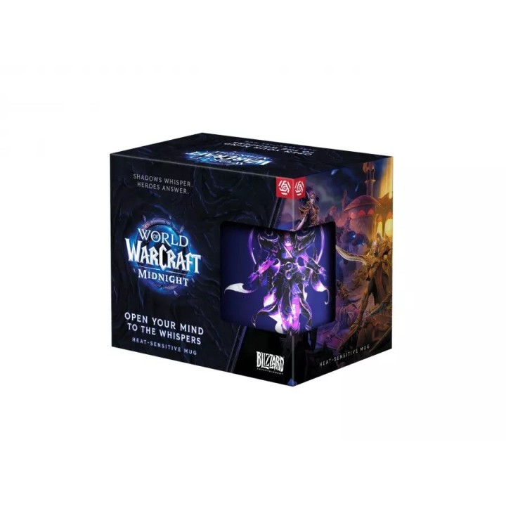 Tazza termosensibile Good Loot World of Warcraft - Midnight 480 ml blu