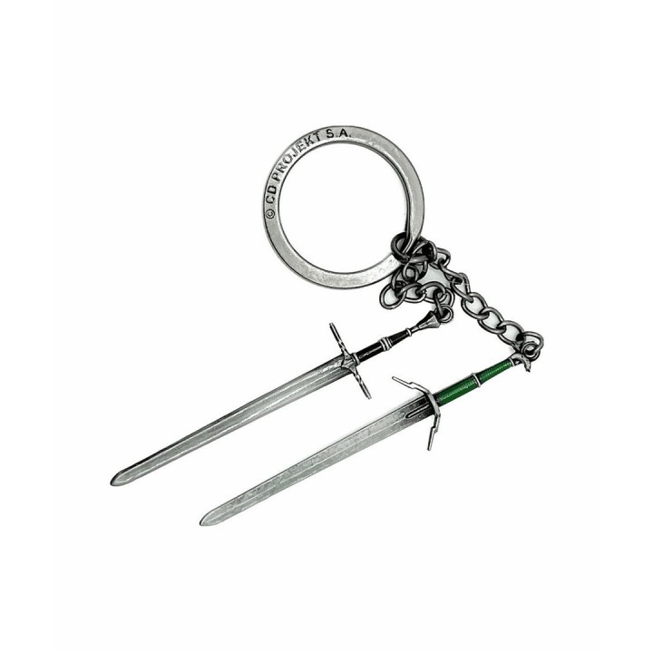 Portachiavi Good Loot The Witcher 3 - Geralt Two Swords