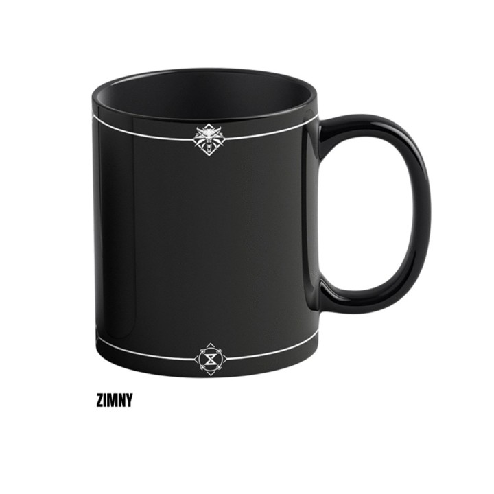 Tazza Good Loot The Witcher 3 Art Heat Reveal - Geralt & Ciri 480 ml nero